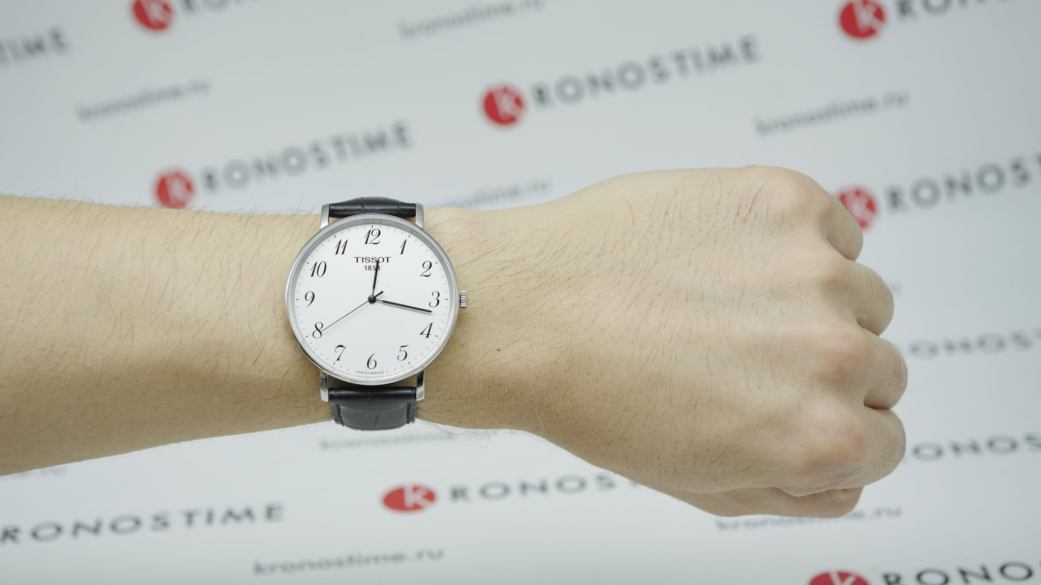 Tissot Tissot Everytime Large T109.610.16.032.00 Everytime — детали корпуса и кожаный